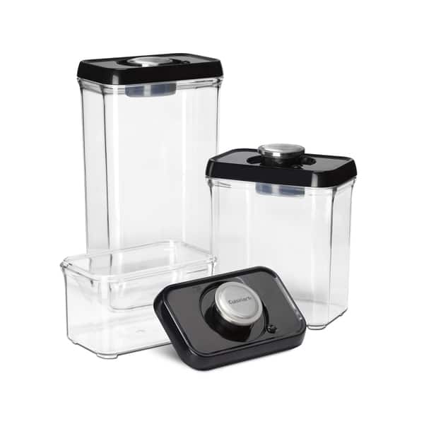 Fresh Edge 6-Piece Vacuum Sealed Food Storage Containers - Bed Bath &  Beyond - 7988328