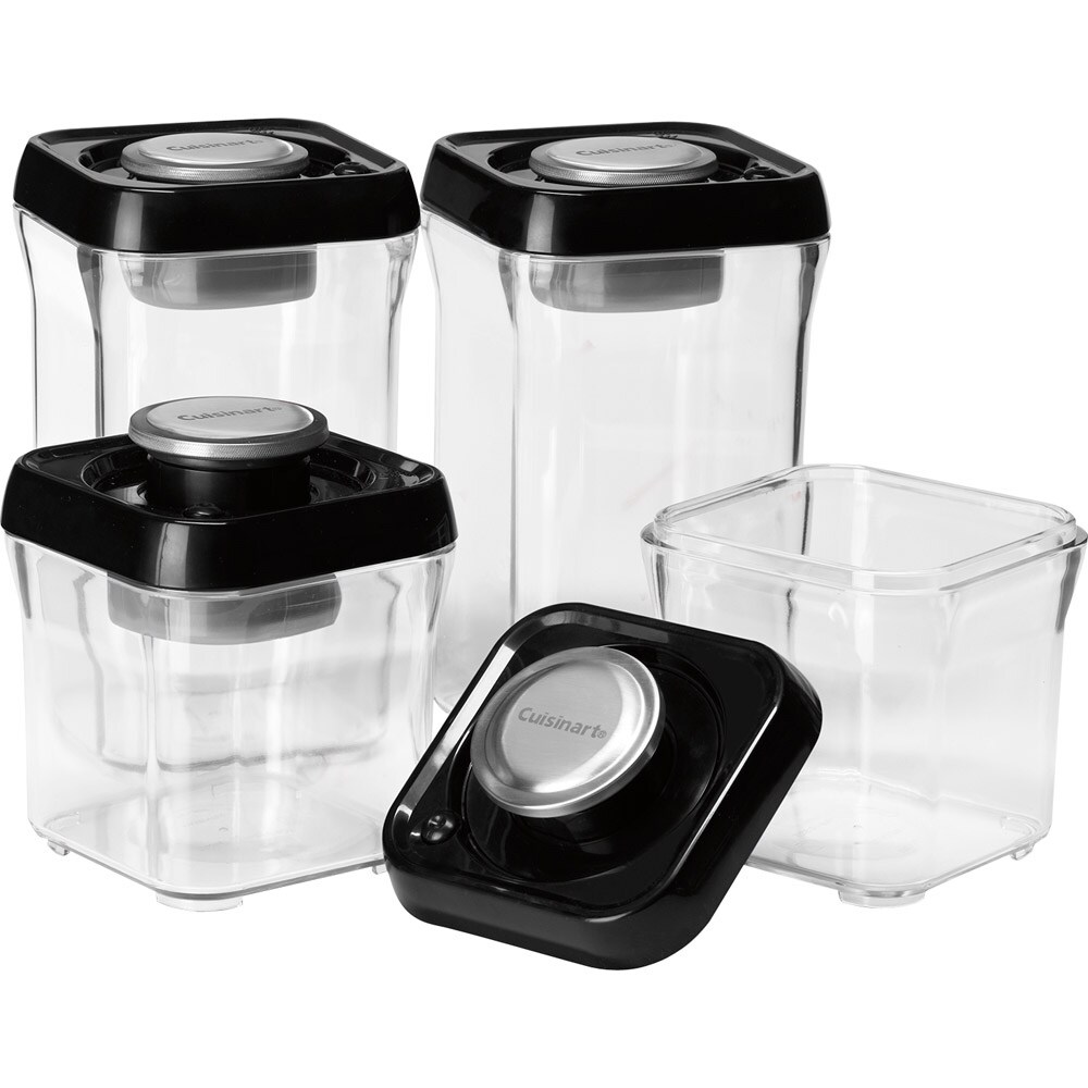 Fresh Edge 6-Piece Vacuum Sealed Food Storage Containers - Bed Bath &  Beyond - 7988328