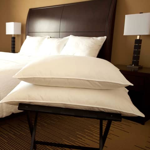 Hotel Style White Goose Down/Feather Chamber Pillow