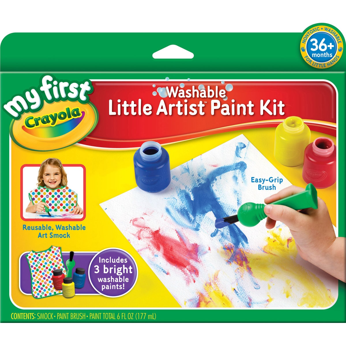 Crayola My First Crayola Little Artist Paint Kit