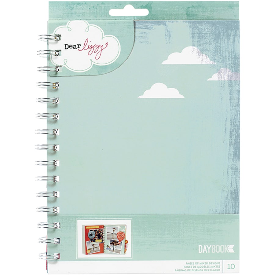 Dear Lizzy Lucky Charm Spiral Bound Daybook 8.5x6.5in