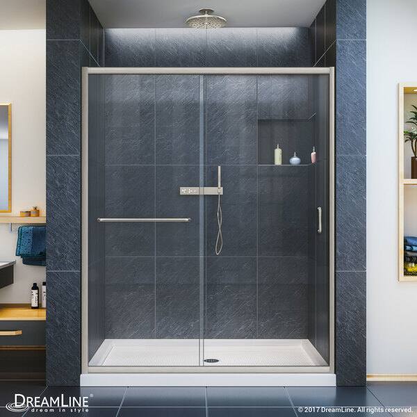 Shop Dreamline Infinity Z 56 60 In W X 72 In H Semi Frameless