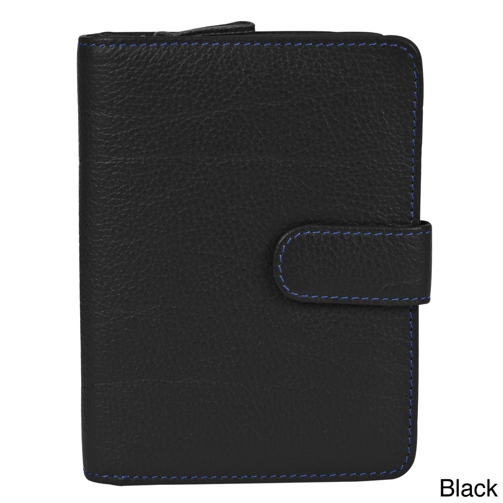 Travelon Safe Id Color Block Bi fold Tab Wallet