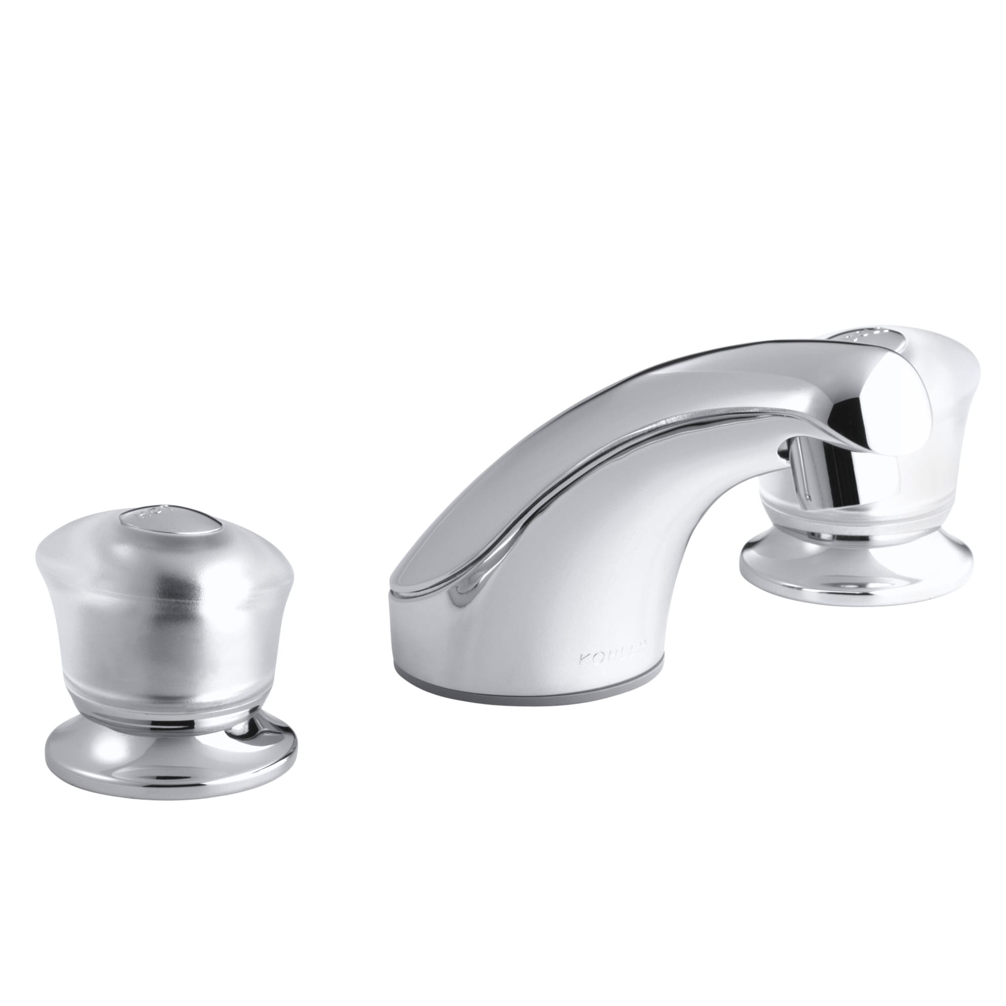 Kohler Coralais Acrylic Handled Widespread Lavatory Faucet