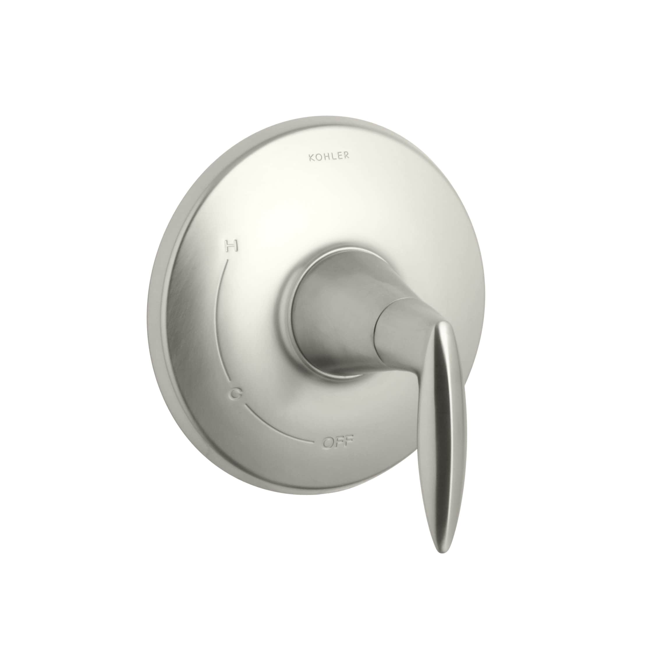 Kohler Alteo Brushed Nickel Valve Trim (valve Not Included)