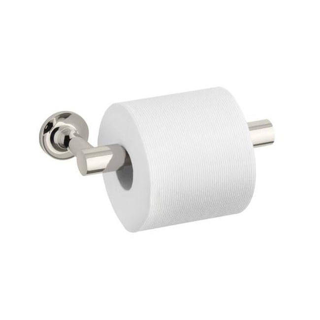 Kohler Purist Polished Nickel Pivoting Toilet Tissue Holder