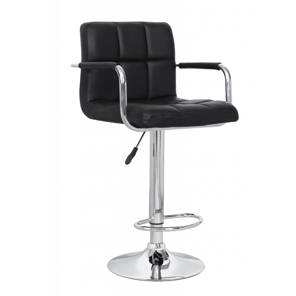 Acbs15 Black Retro Bar Stool