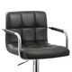 Black Adjustable Retro Bar Stool - Thumbnail 2