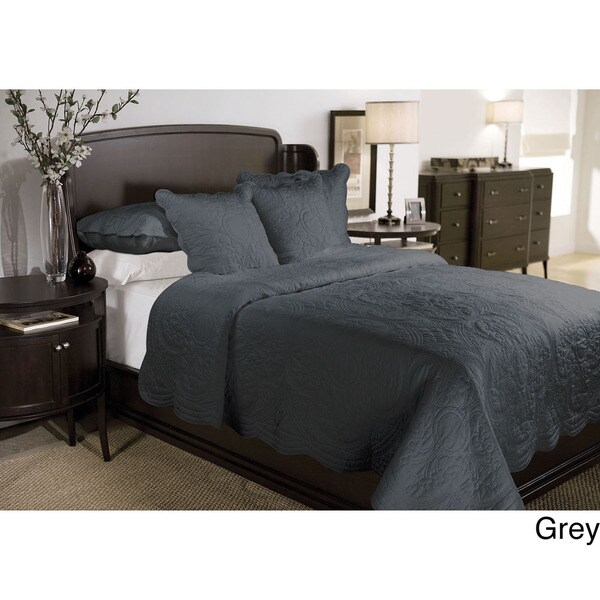 Shop Brisbane 3piece Quilt Set Free Shipping Today