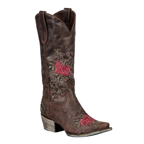 rose cowgirl boots