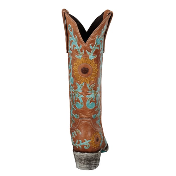 sunflower cowgirl boots