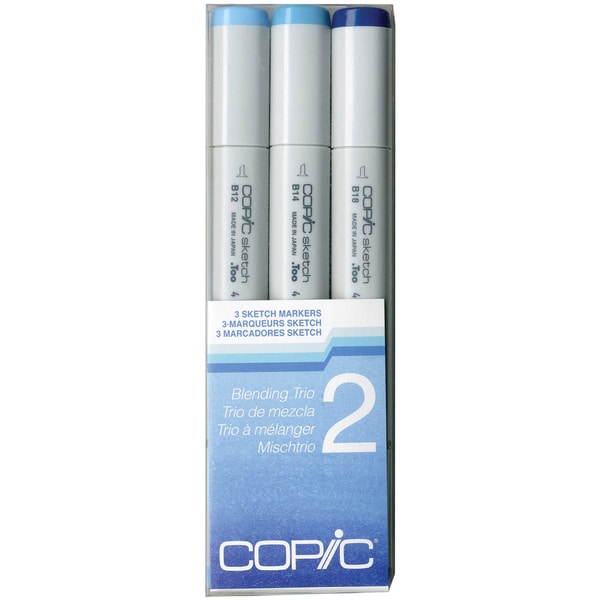 Copic Sketch Blending Trio Markers 3/Pkg-2