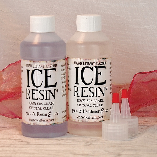 ICE Resin 16oz Refill Kit 8 Oz Resin/8 Oz Hardender Jewelry Tools