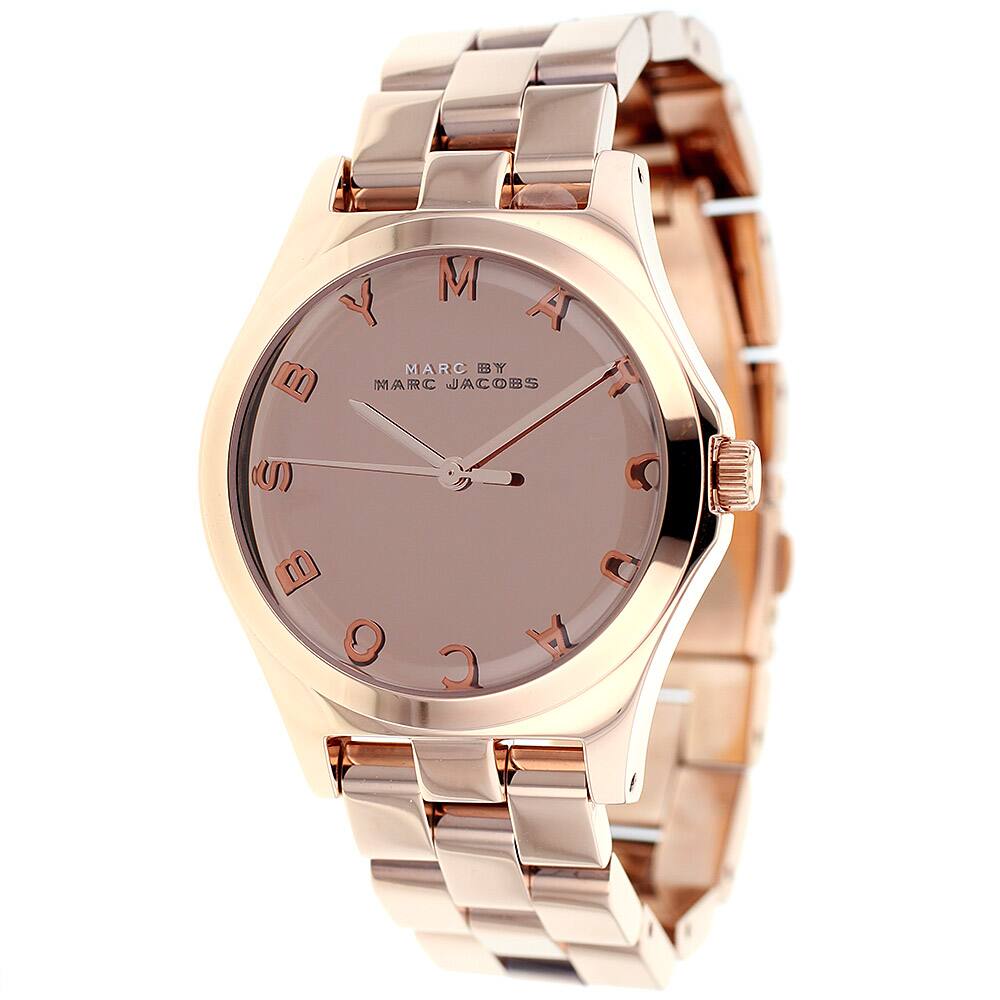 Marc Jacobs Women's MBM3212 'Henry' Rosetone Quartz Watch