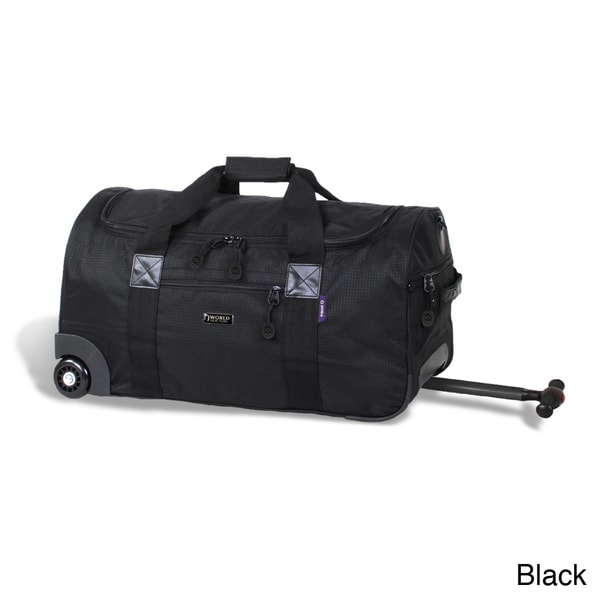 Shop J World 'Tamarak' 22inch Carryon Rolling Upright Duffel Bag
