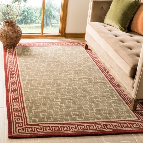 Martha Stewart by Safavieh Byzantium Sealing Wax Wool Rug - 8' x 10'