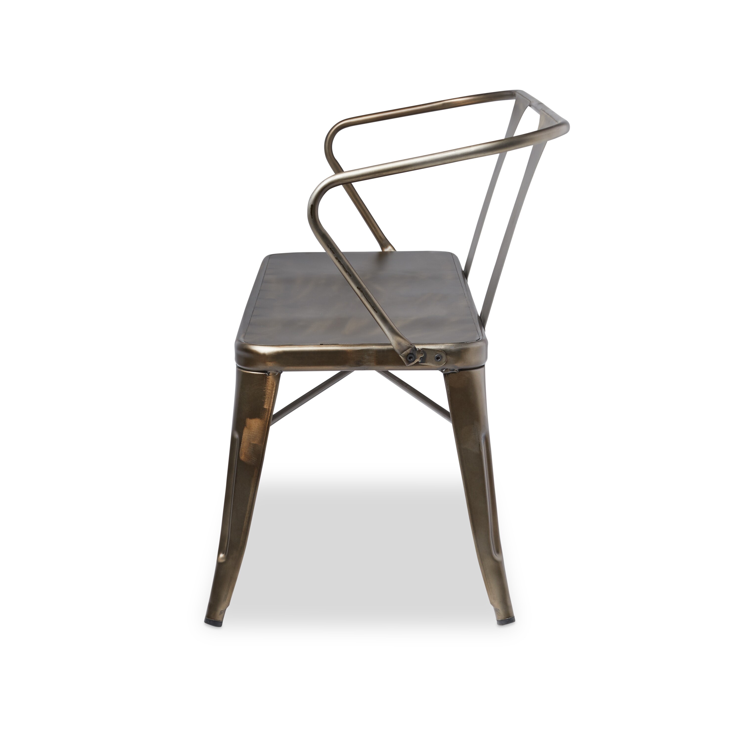 Metal Dining Bench With Back Vintage New Free Shipping Ebay Details Metal Dining Bench With Back Vintage