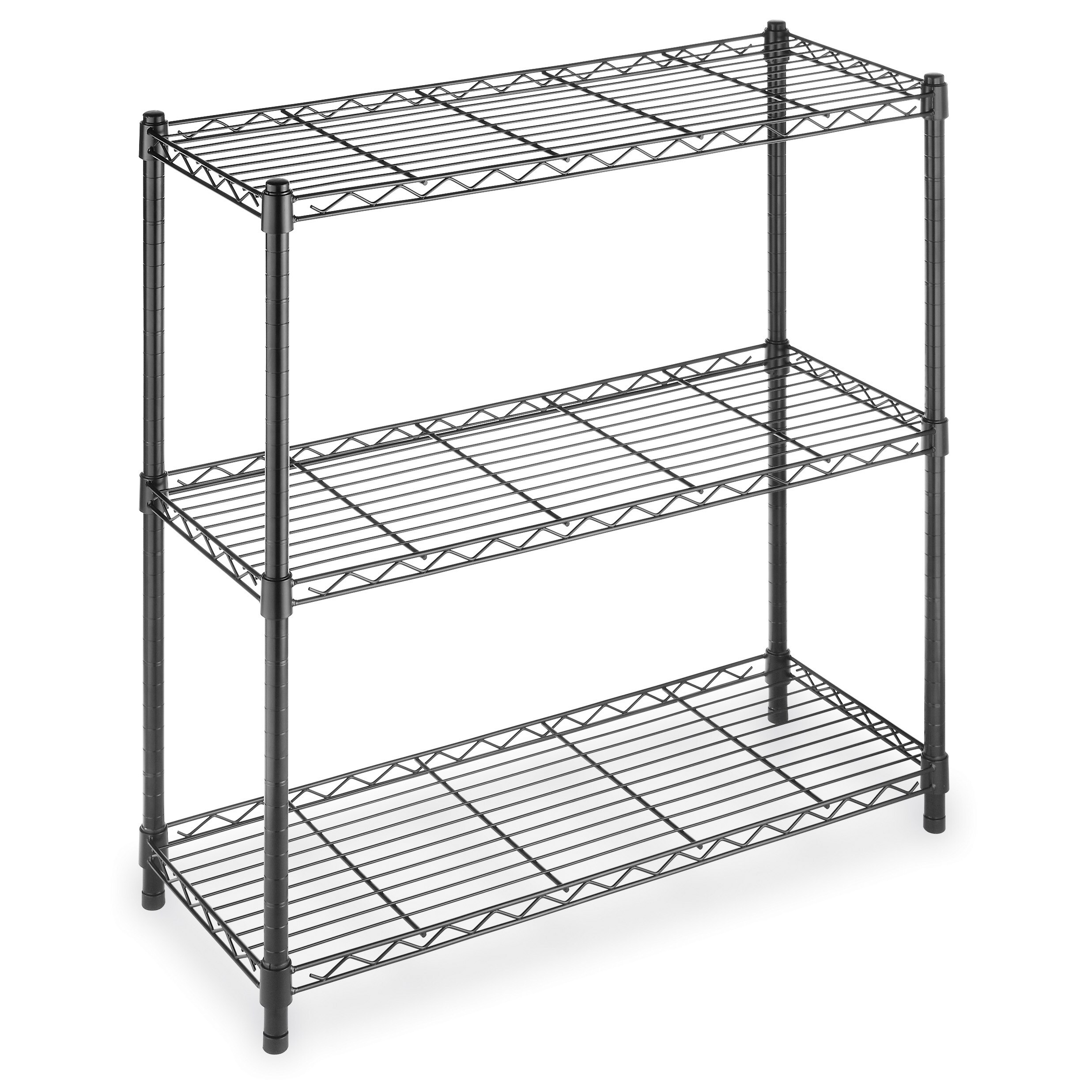 Whitmor 3-Tier Supreme Small Chrome Shelves