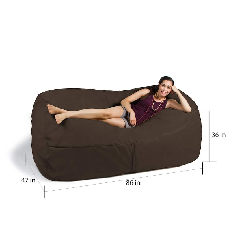 Jaxx 7' Bean Bag Sofa