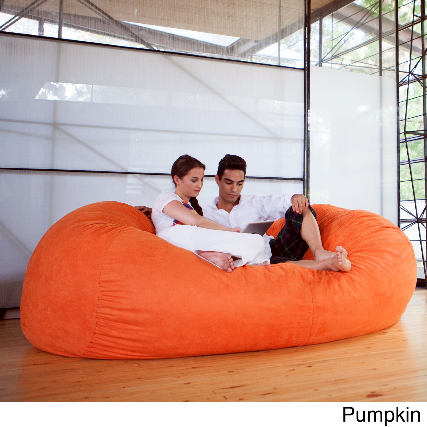 Jaxx Sofa Saxx 7.5 foot Bean Bag Lounger