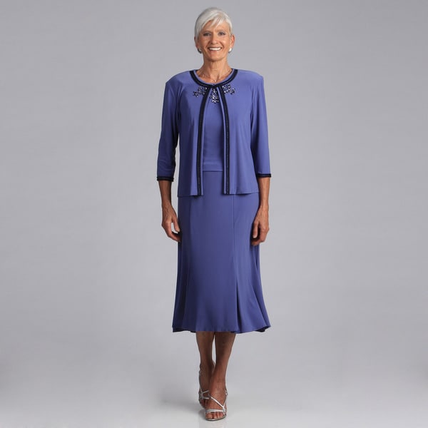 Alex Evenings Tea Length Dress