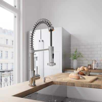 VIGO 10 oz. 1.5" W Kitchen Soap Dispenser in Chrome