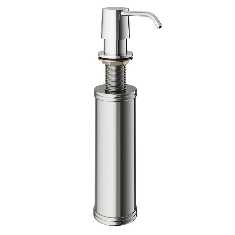 VIGO 10 oz. 1.5" W Kitchen Soap Dispenser in Chrome