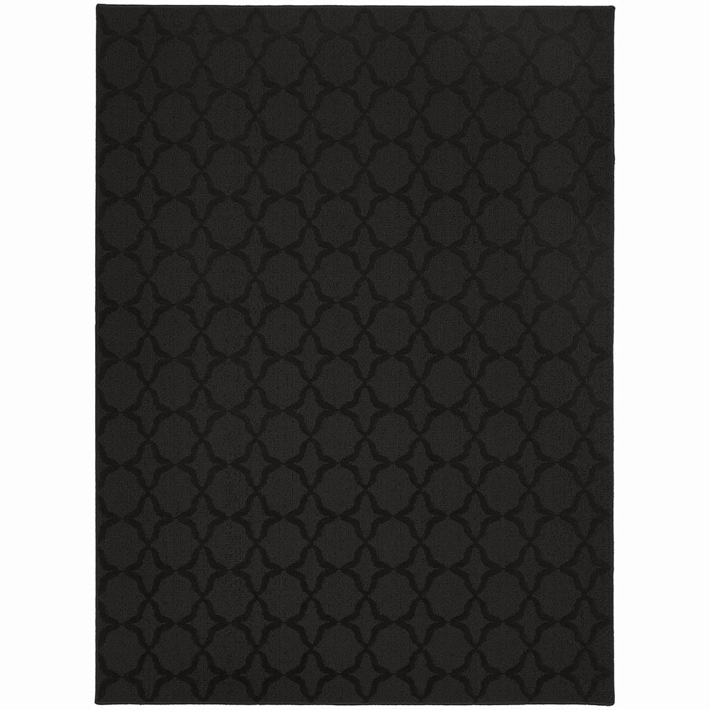 Naples Black Area Rug (76 X 96)