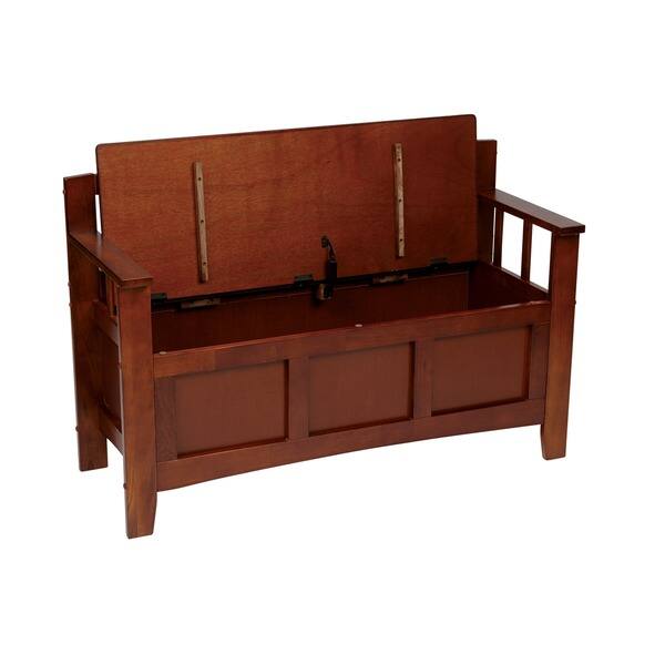 Shop Osp Home Furnishings Metro Walnut Finished Mission Back