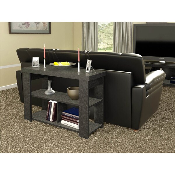 Shop Altra Black Ebony Ash Hollow Core Sofa Table Free