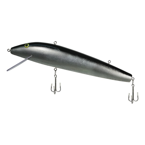 Rivers Edge Products 28 inch Decorative Silver/ Black Minnow Lure