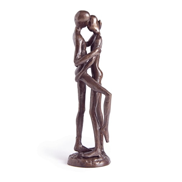 Couple Embrace Bronze Sculpture Free Shipping Today