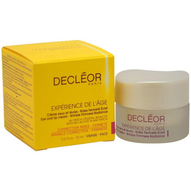 Decleor Experience De L'Age Eye & Lip Wrinkle Firmness Radiance Cream Decleor Anti Aging Products
