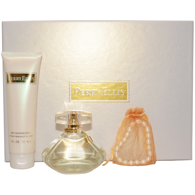 Perry Ellis 360 White Womens 3 piece Gift Set