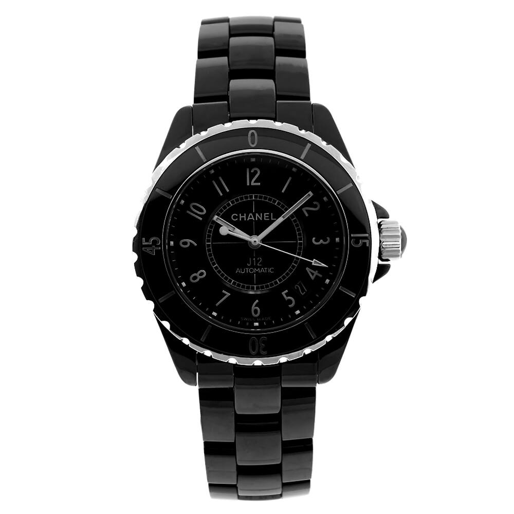 Chanel Unisex J12 Automatic Black Ceramic Watch