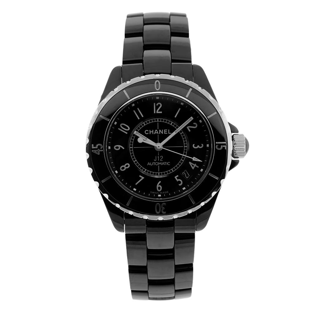 Chanel Men's J12 Black Ceramic Watch