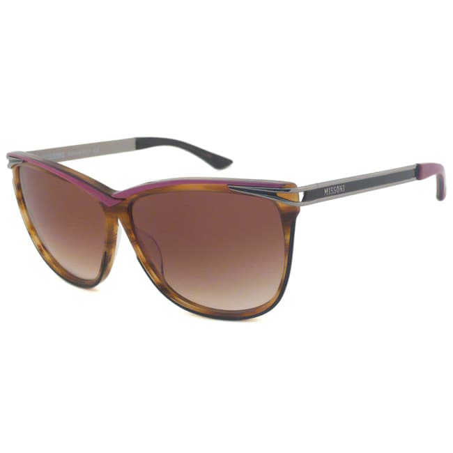 Missoni Womens MI702 Rectangular Sunglasses