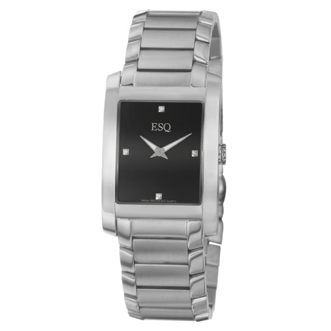 ESQ by Movado Men's 'Venture' Stainless Steel Swiss Quartz Watch - Free ...