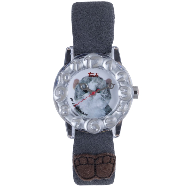 Trudi Kids Gray Suede Pet Watch