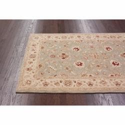 nuLOOM Handspun Decorative Persian Grey New Zealand Wool Rug (6' x 9') Nuloom 5x8   6x9 Rugs