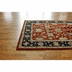 nuLOOM Handspun Decorative Persian Red New Zealand Wool Rug (8' x 10') Nuloom 7x9   10x14 Rugs