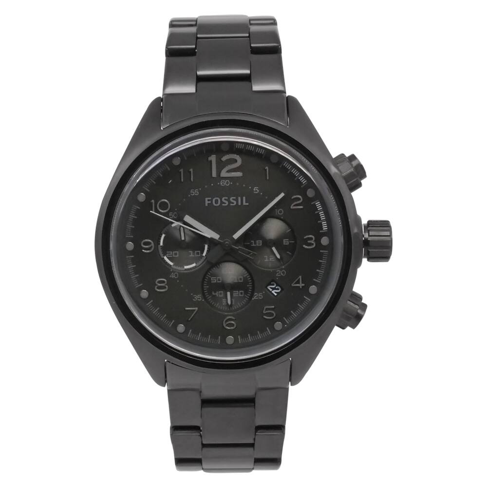 Fossil Men's CH2803 'Flight' Black Stainless Steel Watch