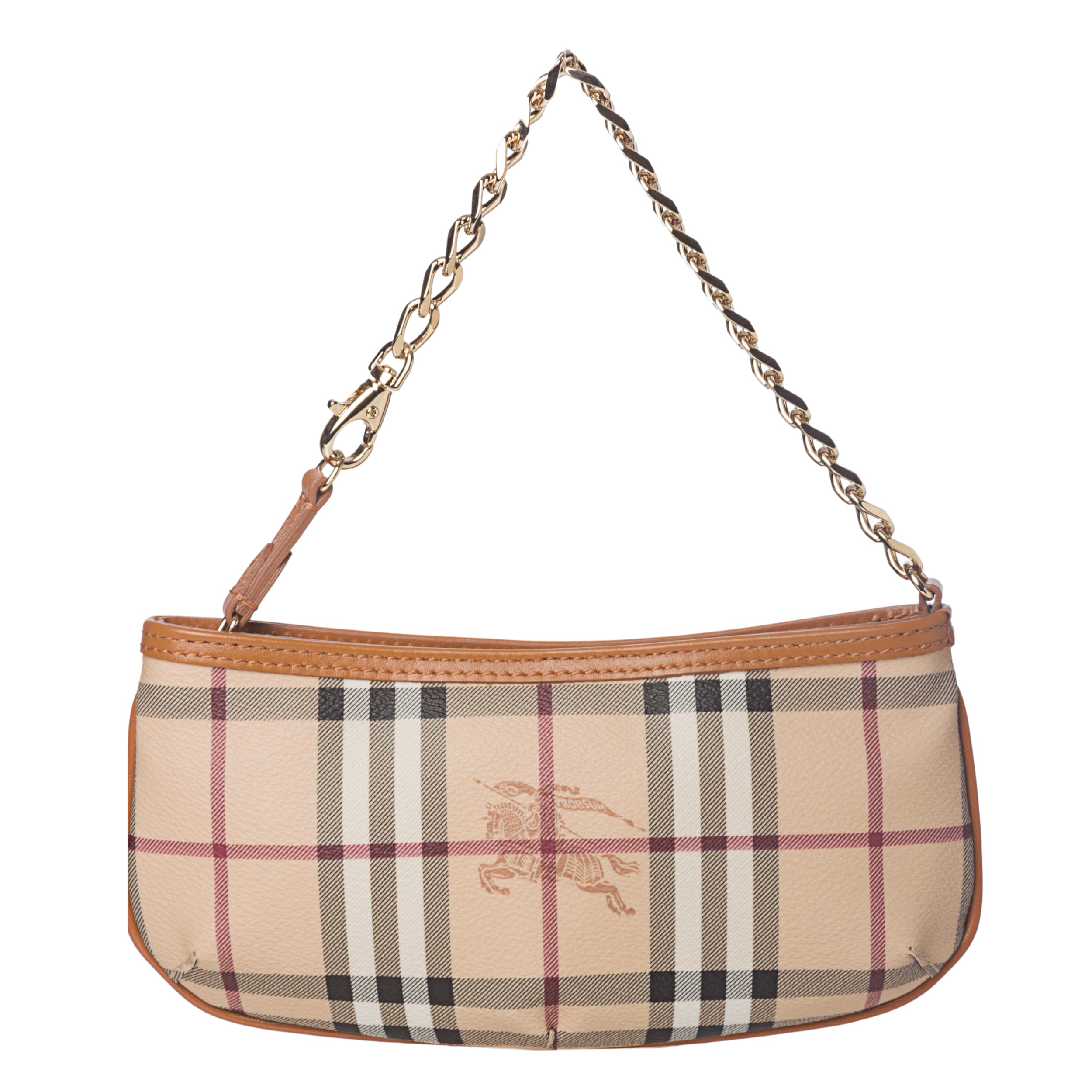 Burberry Haymarket Check Chain Wristlet Clutch  ™ Shopping