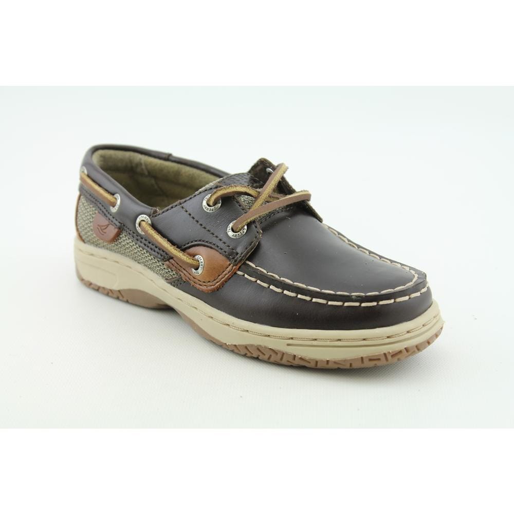 Sperry Top Sider Boys Bluefish Leather Casual Shoes Wide