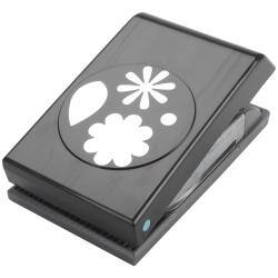 slide 1 of 1, Slim Paper Punch Large-Flowers & Leaves Approx. .75" - 1"
