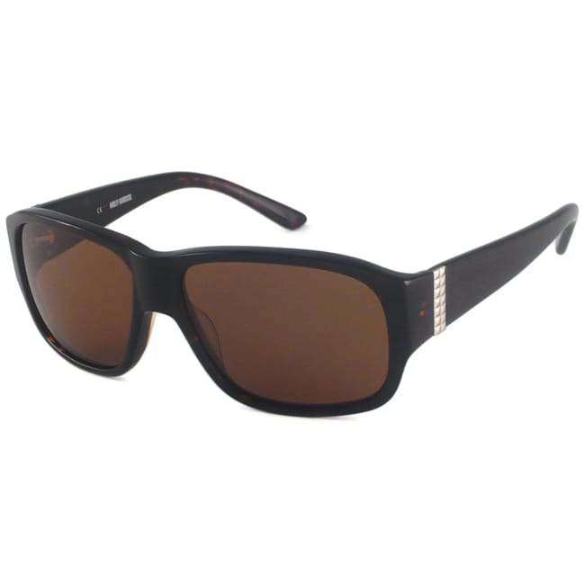 Harley Davidson Mens HDX823 Rectangular Sunglasses Today $30.99 Sale