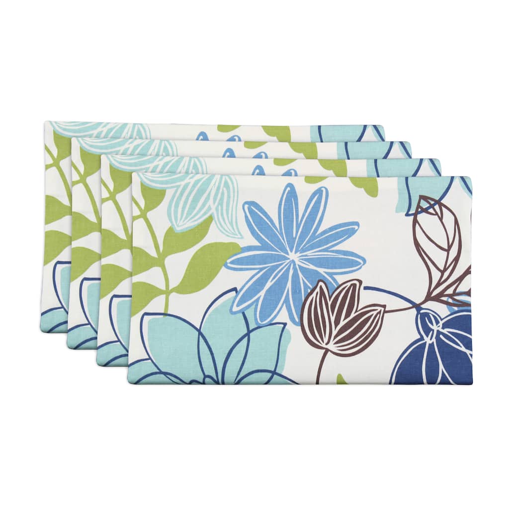 Monaco Breeze Floral Placemats (Set of 4)