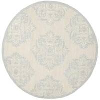 chelsea rug safavieh wool round hand ft hooked ivory area light