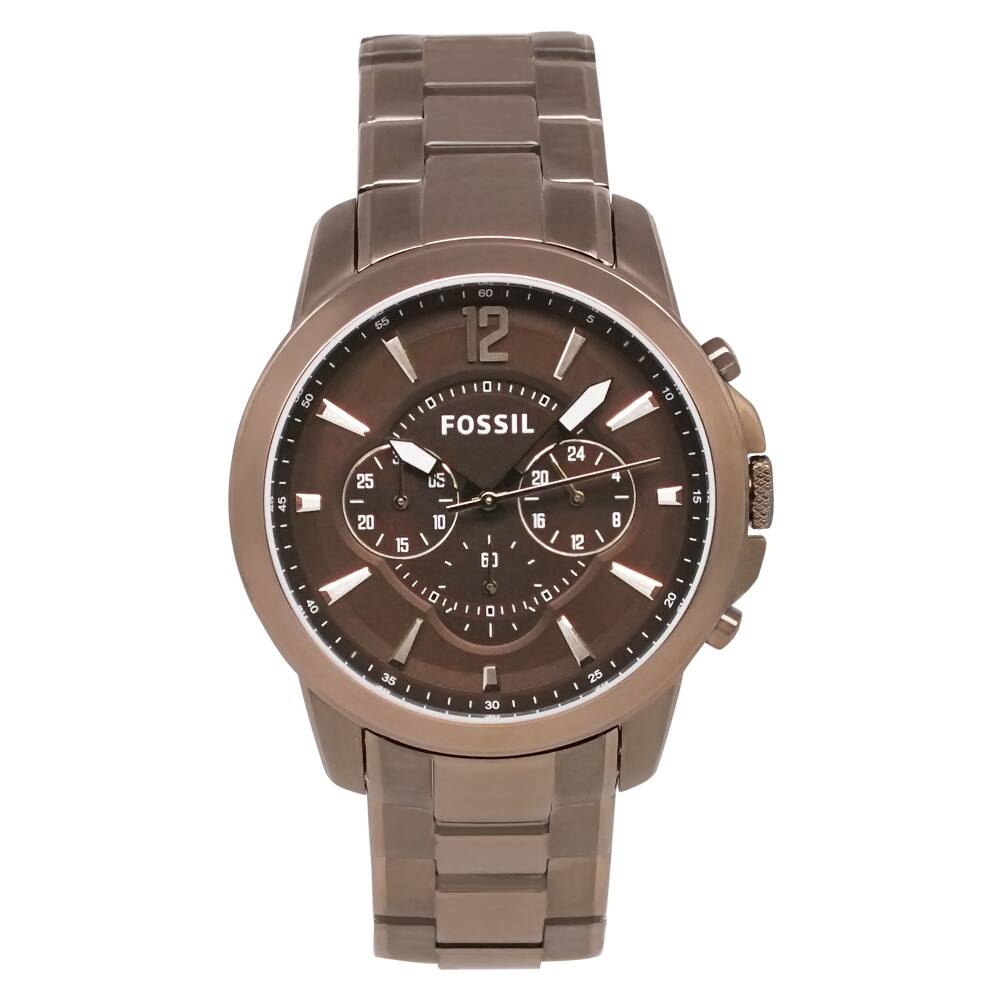 Fossil Men's Classic Brown Steel Watch