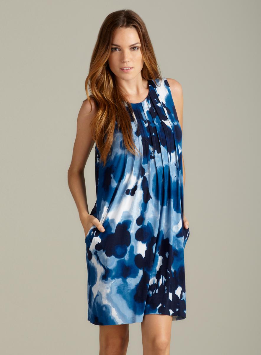 Calvin Klein Sleeveless A Line Dress